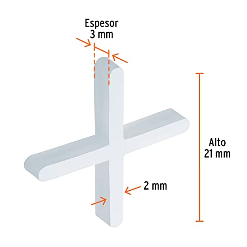 SEPARADOR DE LOSETAS 2MM TRUPER 12972