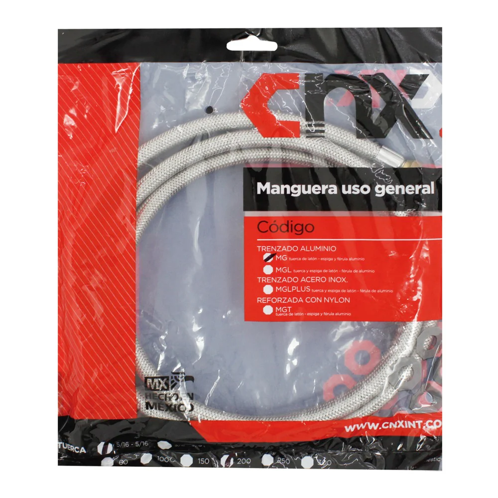 MANGUERA GAS 5/16-1.5M CNX MG08X150