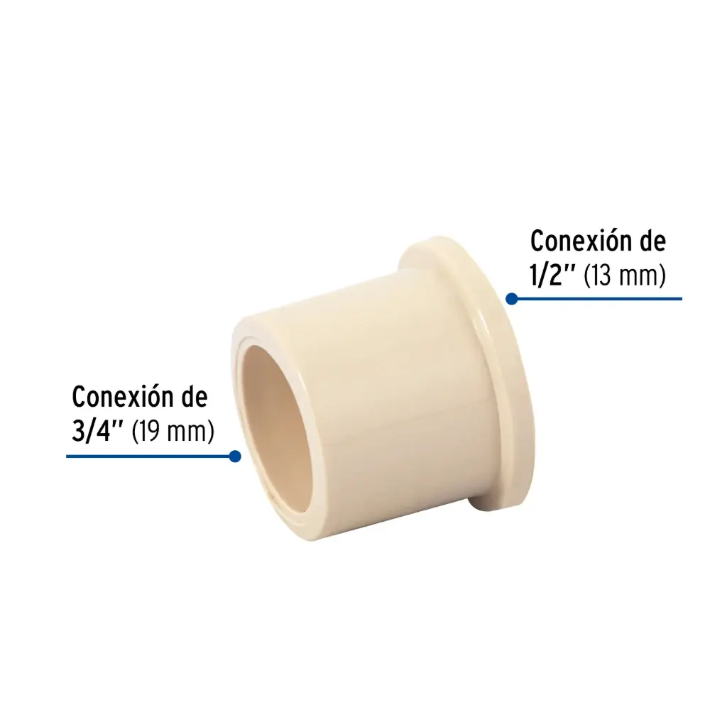 REDUCCION BUSHING CPVC 3/4-1/2 45062