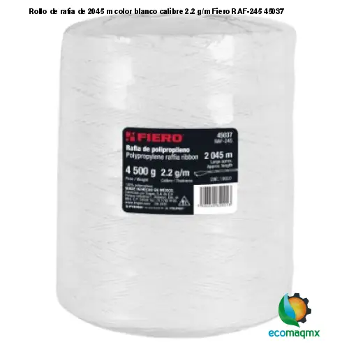 RAFIA DE POLIPROPILENO 45037 FIERO TRUPER 