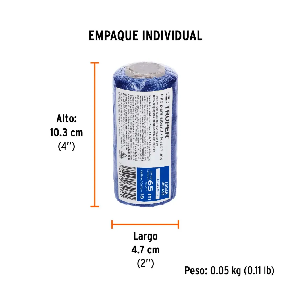 HILO PARA ALBAÑIL 14048 TRUPER 
