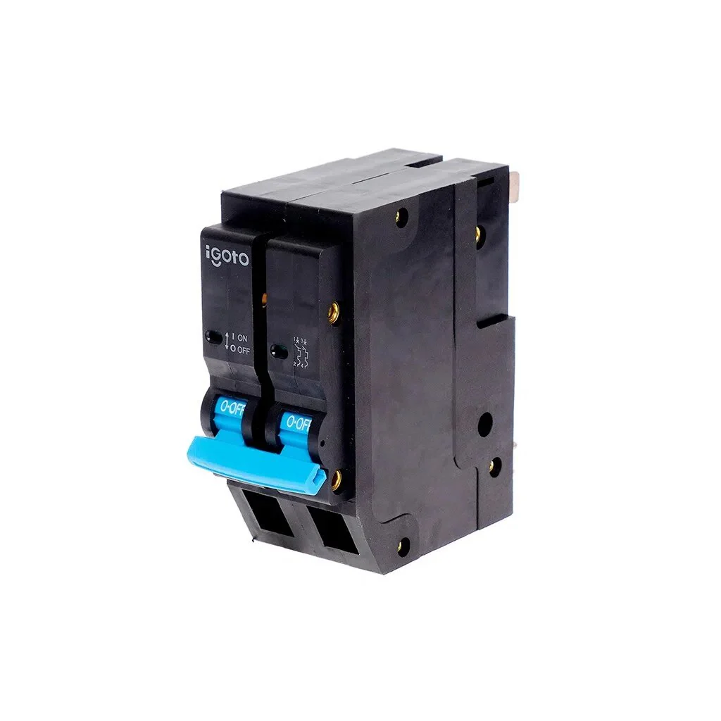 PASTILLA DOBLE 40A IGOTO (INTERRUPTOR TERMOMAGNETICO)
