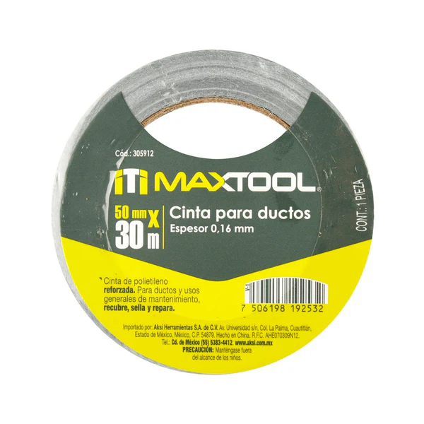 CINTA PARA DUCTOS 2" MAXTOOL AKSI