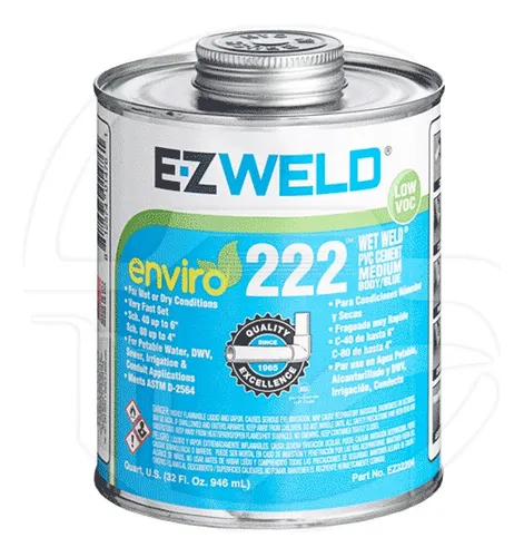 CEMENTO PVC 60ML AZUL EZWELD