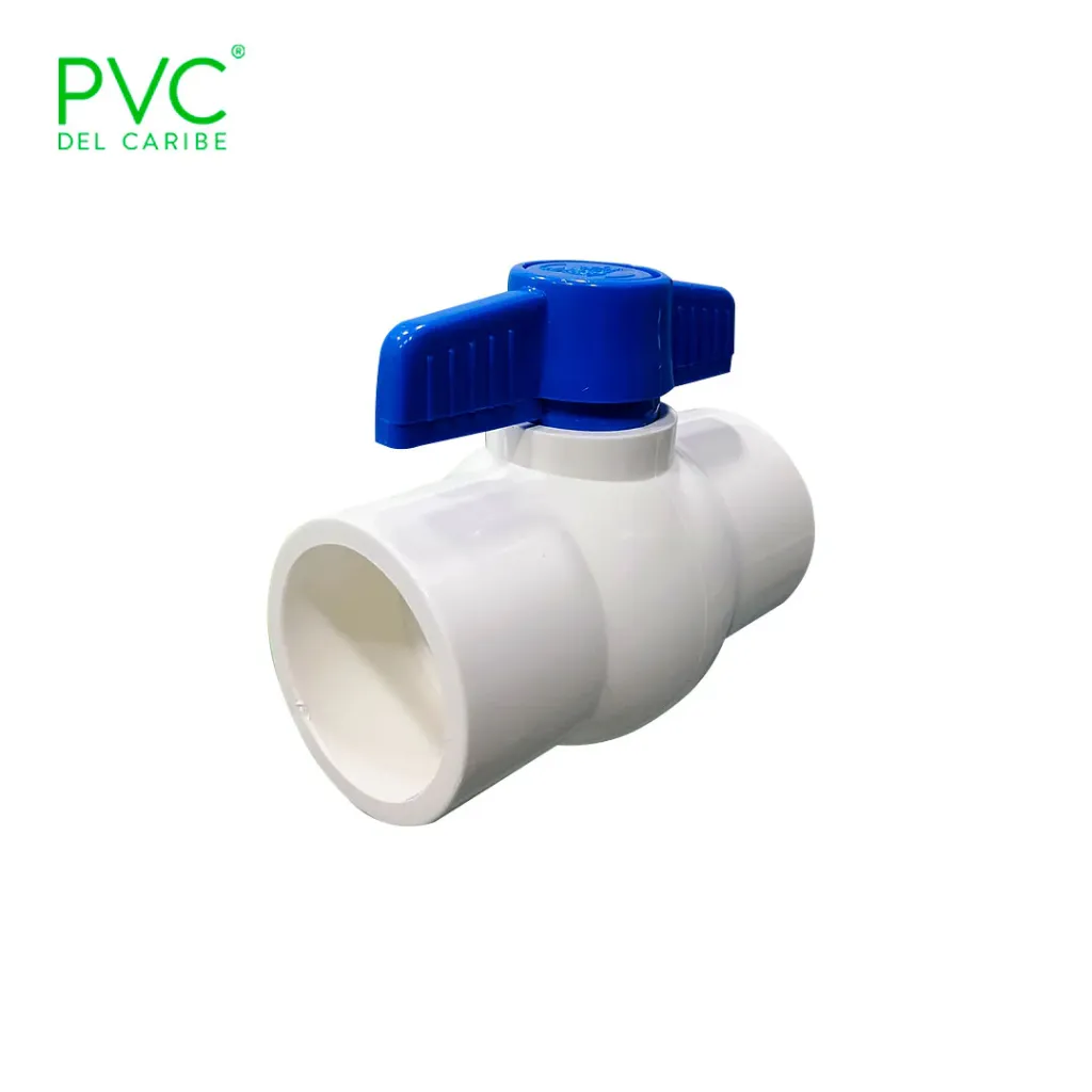 VALVULA DE ESFERA LISA DE PVC 1" 49158