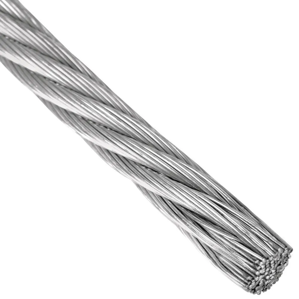 CABLE DE ACERO GALVANIZADO 7X7 HILOS 5/16 FIERO (TRUPER) 48813