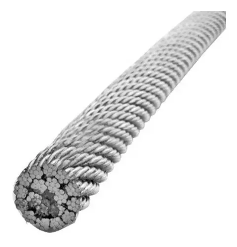 CABLE DE ACERO GALVANIZADO 7X19 HILOS 3/32 FIERO (TRUPER) 44214