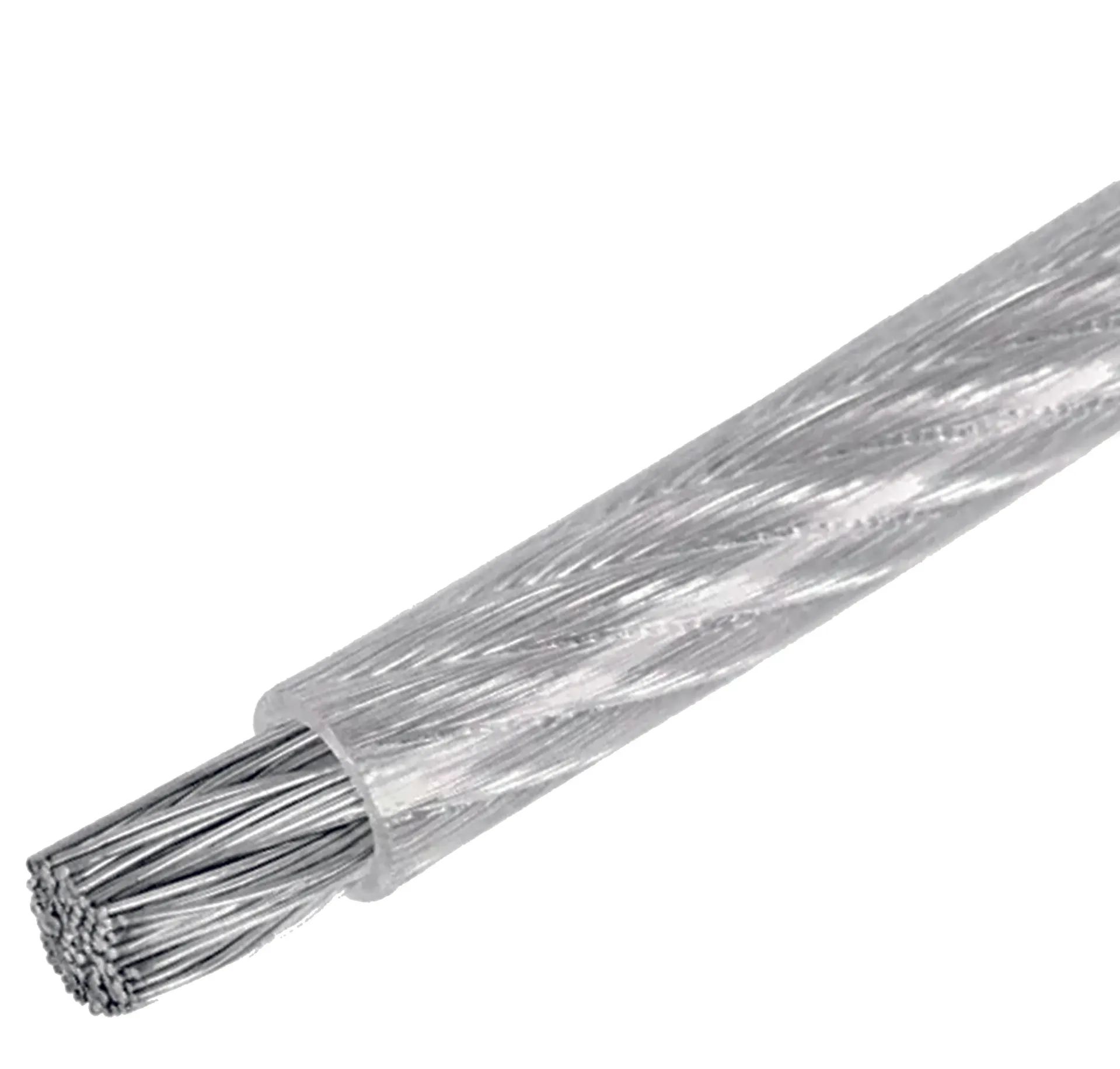 CABLE DE ACERO GALV RECUBIERTO DE PCV 7X19 HILOS 3/16 FIERO (TRUPER) 44223