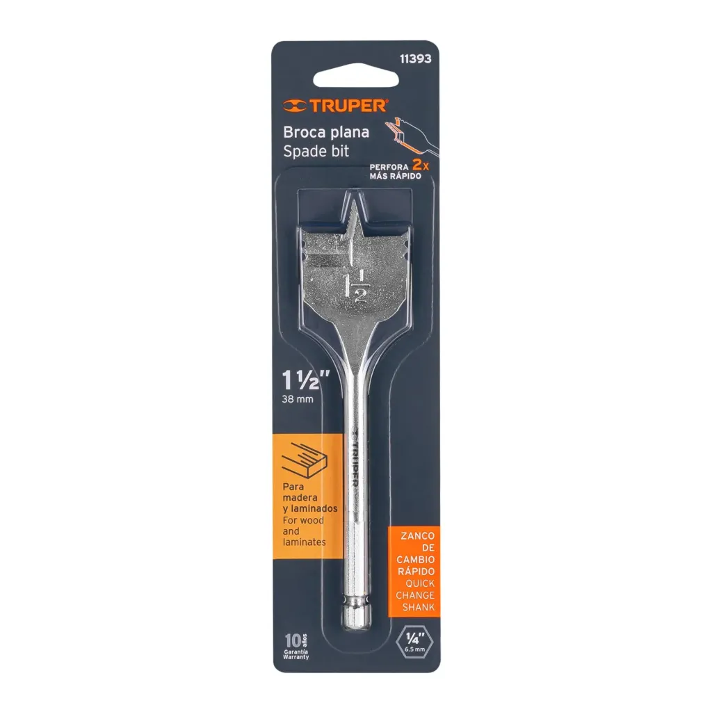 BROCA PLANA DE MANITA1-1"PARA MADERA,(TRUPER)11393