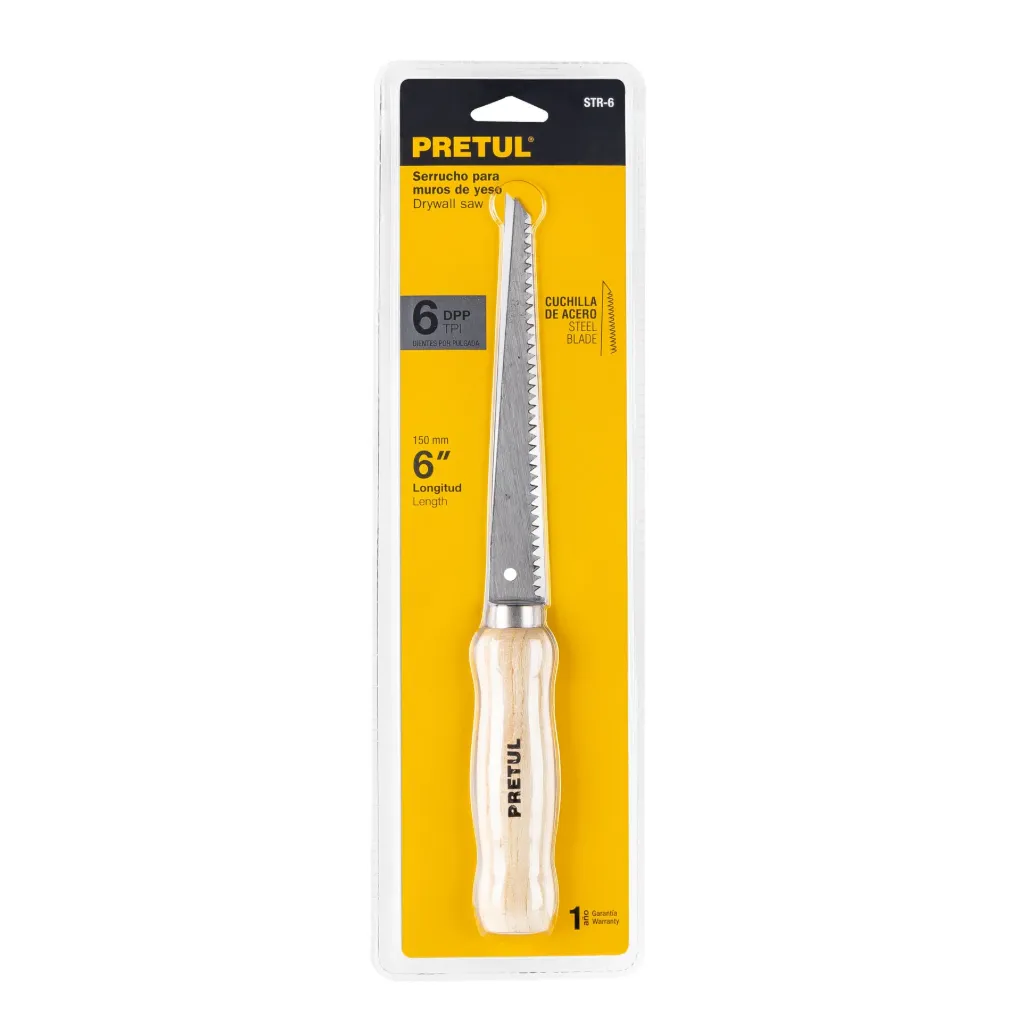 SERRUCHO DE 6"PARA PLAFON Y MUROS DE YESO ,PRETUL(TRUPER)22934