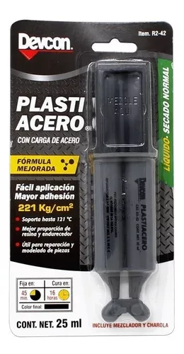 PLASTI-ACERO SECADO NORMAL DEVCON