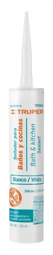 SELLADOR PARA BAÑOS Y COCINAS 280ML BLANCO 18566 TRUPER