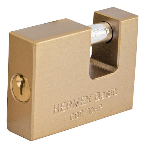 CANDADO ANTIPALANCA CUERPO HIERRO 60MM HERMEX BASIC (TRUPER) 22516