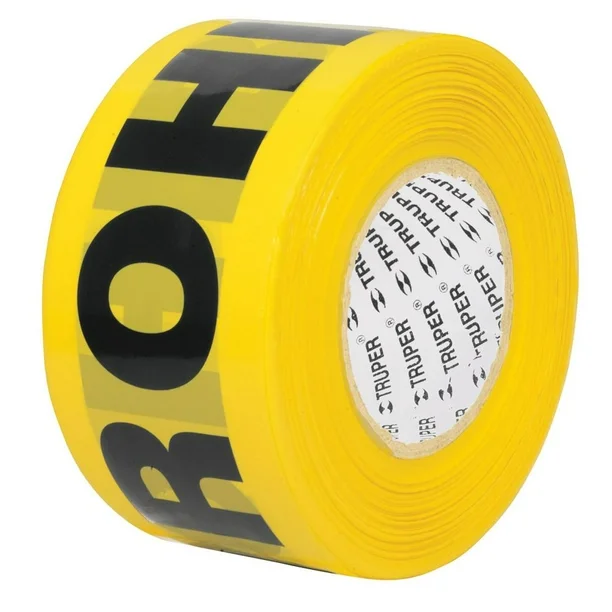 CINTA "PROHIBIDO" 100M TRUPER 13995